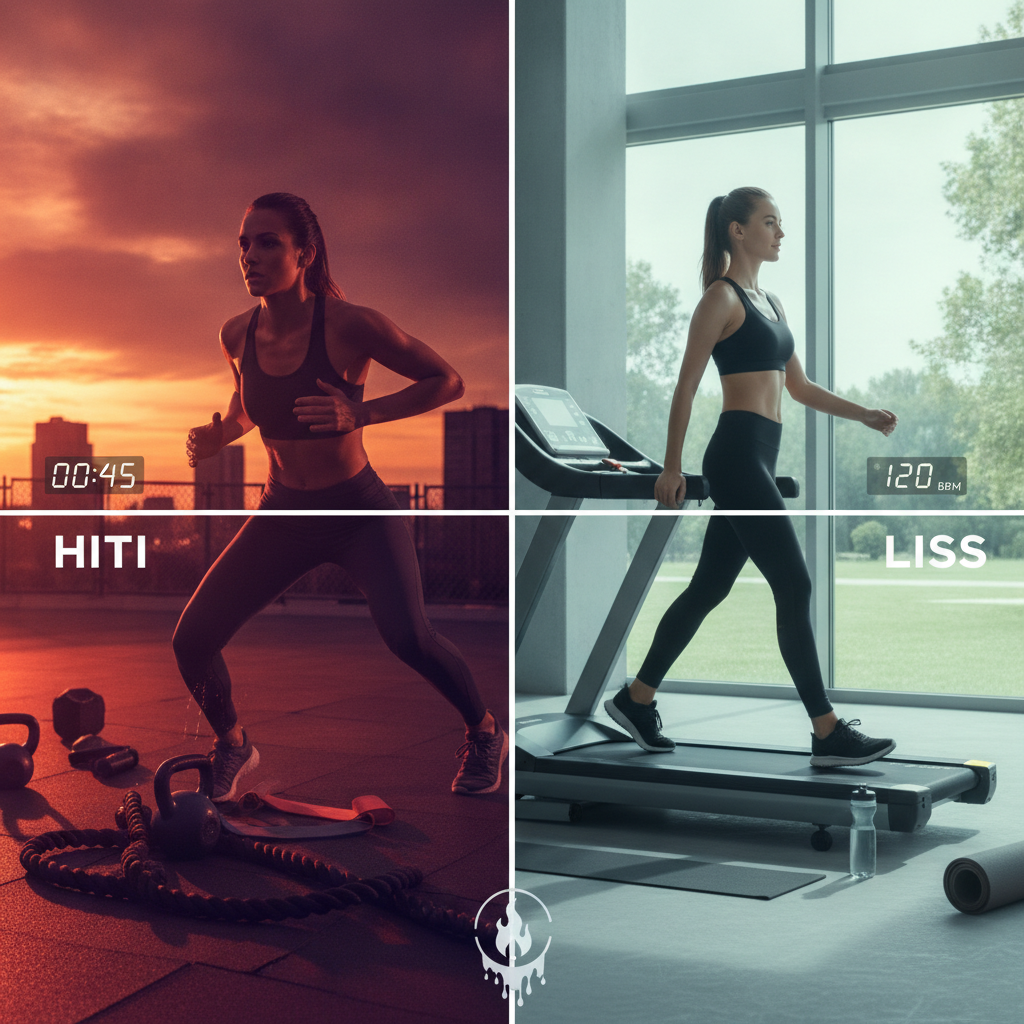 HIIT ou LISS para Emagrecer? Descubra o Treino Rápido Que Vai Chocar Seu Metabolismo e Derreter Gordura HOJE!